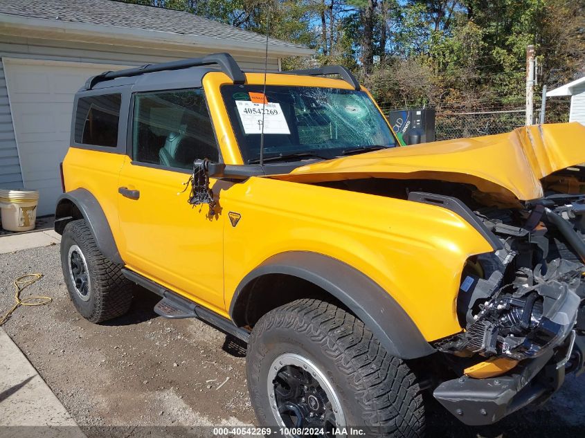 2022 Ford Bronco Badlands VIN: 1FMDE5CP6NLB30262 Lot: 40542269