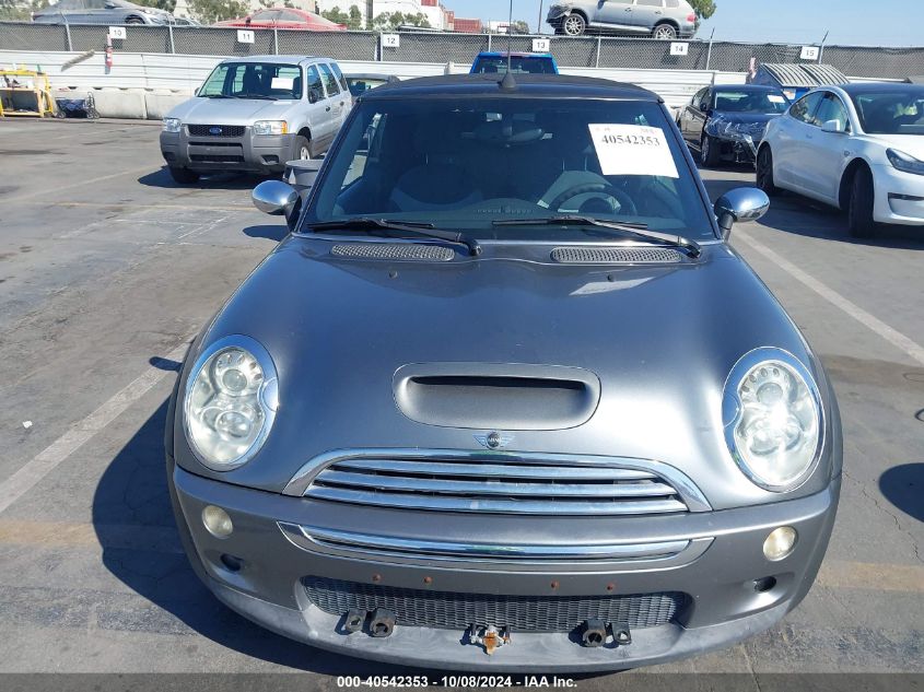 2007 Mini Cooper S VIN: WMWRH33507TJ44940 Lot: 40542353