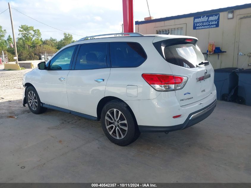 2015 Nissan Pathfinder S/Sv/Sl/Platinum VIN: 5N1AR2MM6FC678046 Lot: 40542357