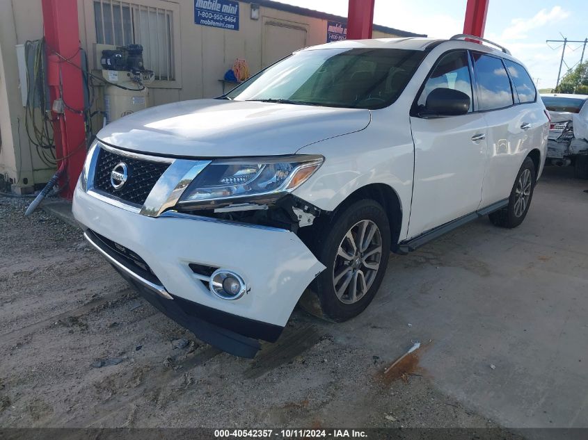 2015 Nissan Pathfinder S/Sv/Sl/Platinum VIN: 5N1AR2MM6FC678046 Lot: 40542357