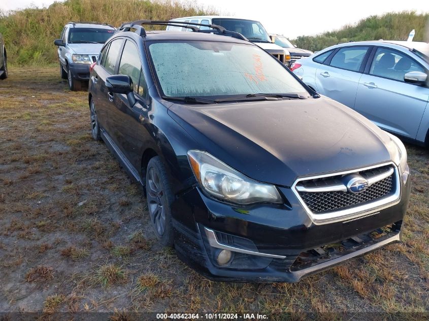 2015 SUBARU IMPREZA 2.0I SPORT PREMIUM - JF1GPAU65F8234181