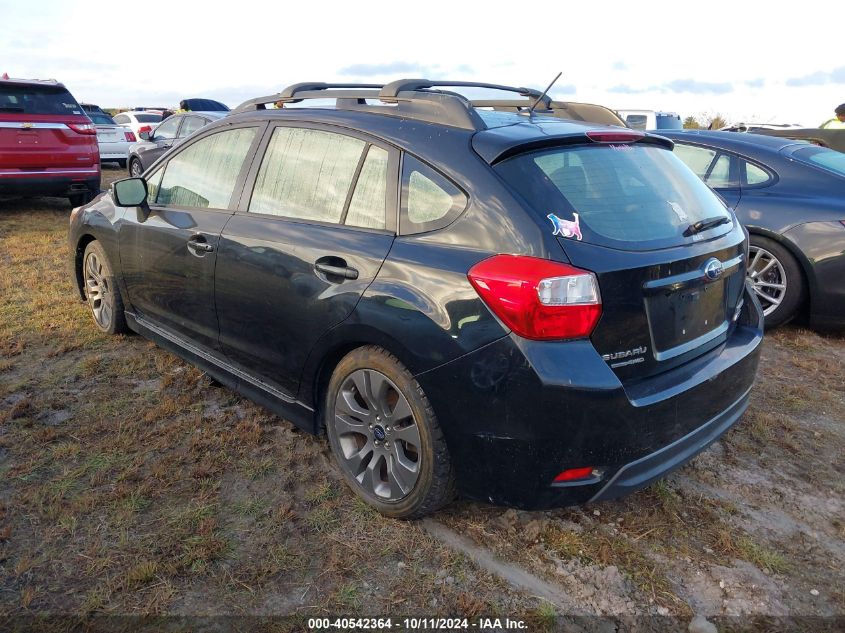 2015 SUBARU IMPREZA 2.0I SPORT PREMIUM - JF1GPAU65F8234181