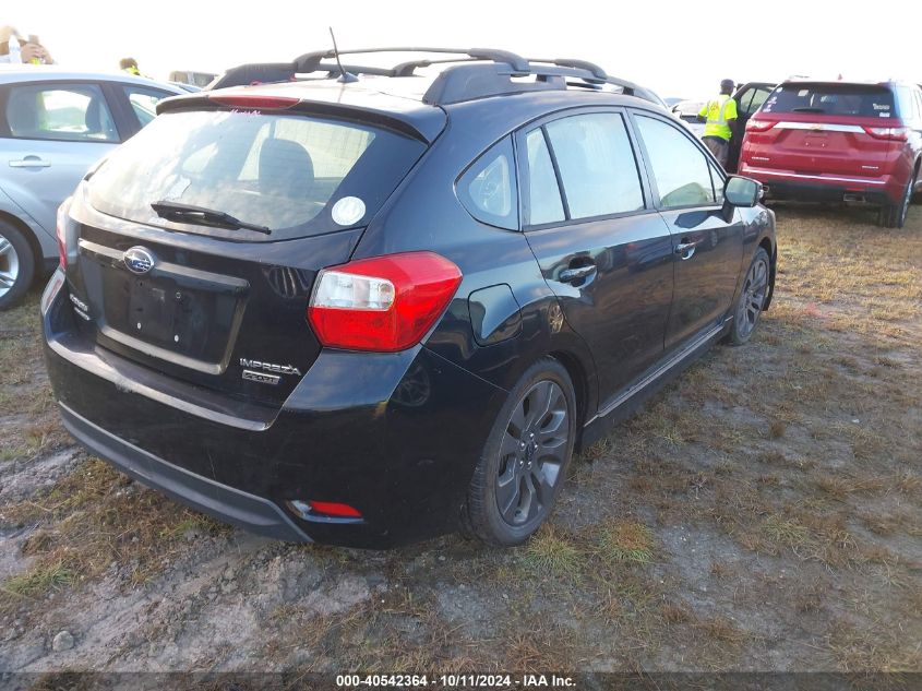 2015 SUBARU IMPREZA 2.0I SPORT PREMIUM - JF1GPAU65F8234181