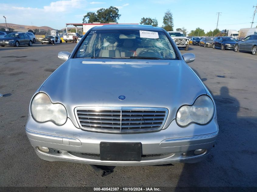 WDBRF64J74F481703 2004 Mercedes-Benz C 320 Sport