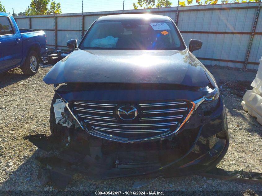 2022 Mazda Cx-9 Touring VIN: JM3TCBCYXN0607278 Lot: 40542417