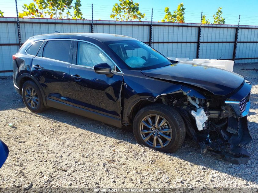 2022 Mazda Cx-9 Touring VIN: JM3TCBCYXN0607278 Lot: 40542417