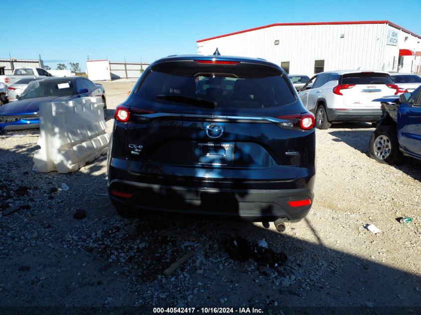 2022 Mazda Cx-9 Touring VIN: JM3TCBCYXN0607278 Lot: 40542417