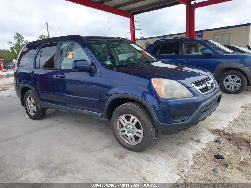 2003 Honda Cr-V Ex VIN: JHLRD78953C800631 Lot: 40542465