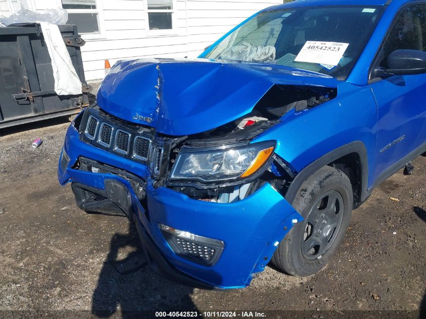 2021 Jeep Compass Sport Fwd VIN: 3C4NJCAB1MT577049 Lot: 40542523