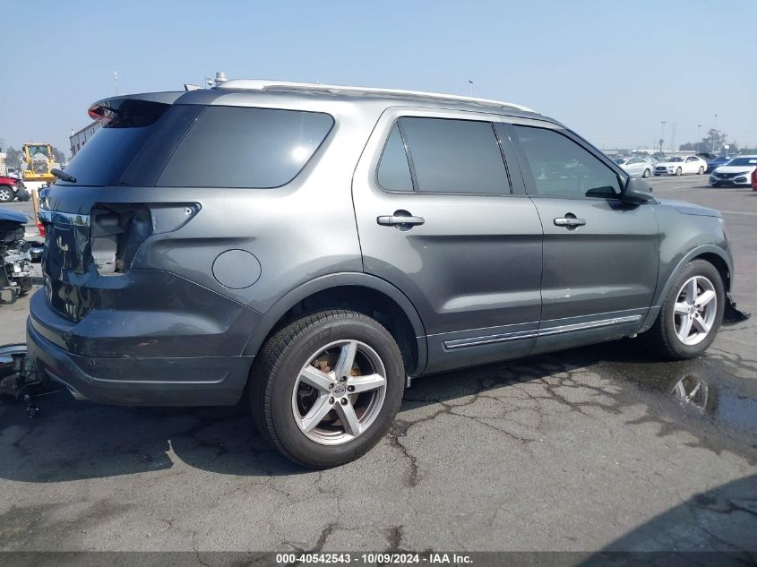 2018 Ford Explorer Xlt VIN: 1FM5K7D89JGC48986 Lot: 40542543