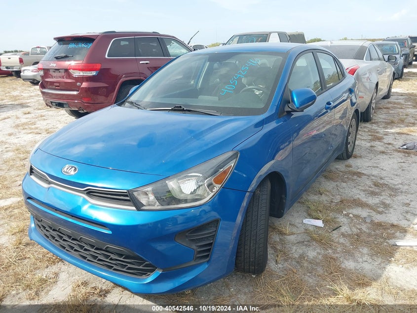 VIN 3KPA24AD8ME366213 2021 KIA RIO S