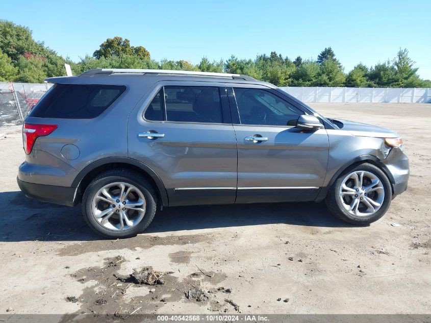 2013 Ford Explorer Limited VIN: 1FM5K8F88DGB39460 Lot: 40542568