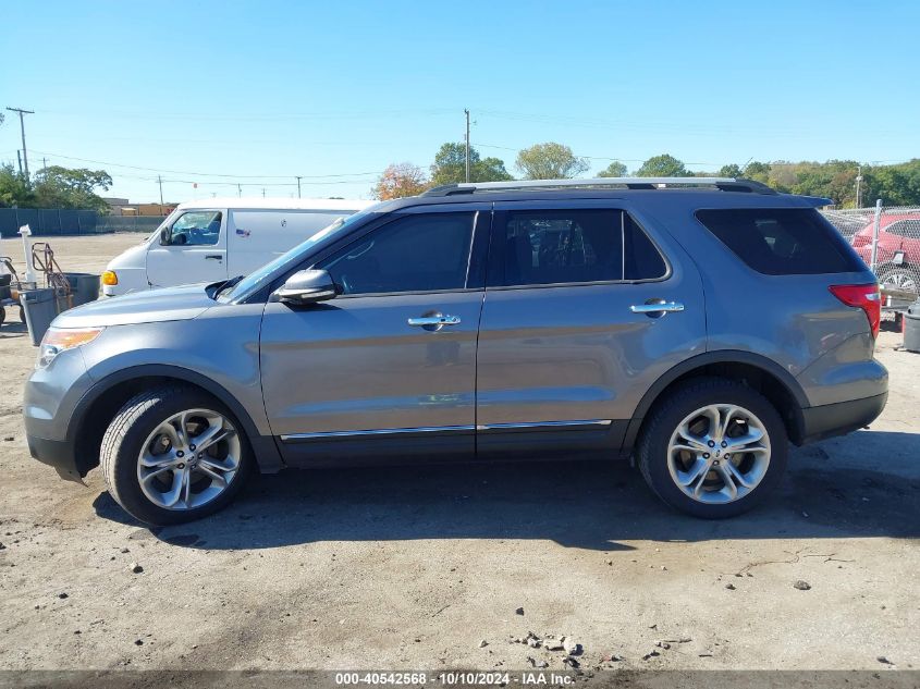 2013 Ford Explorer Limited VIN: 1FM5K8F88DGB39460 Lot: 40542568