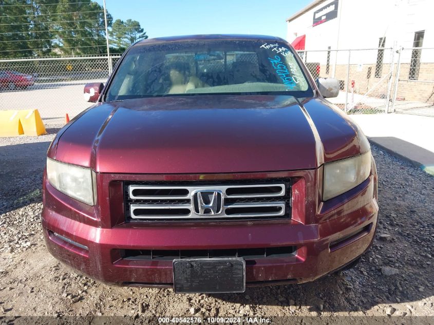 2008 Honda Ridgeline Rts VIN: 2HJYK16428H511323 Lot: 40542576