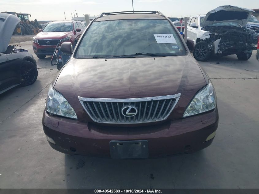 2008 Lexus Rx 350 VIN: JTJGK31U080013836 Lot: 40542583