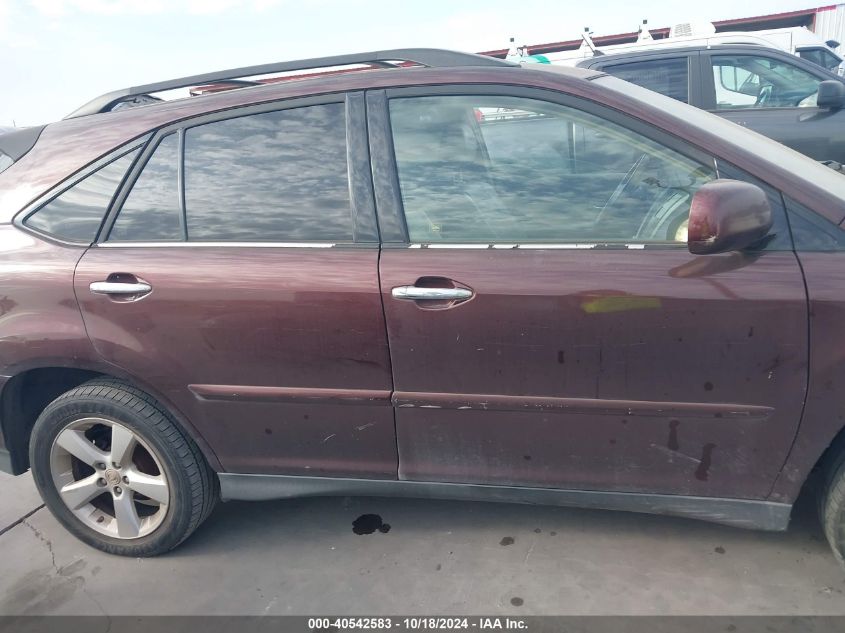 2008 Lexus Rx 350 VIN: JTJGK31U080013836 Lot: 40542583