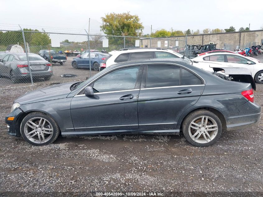 2013 Mercedes-Benz C 250 Luxury/Sport VIN: WDDGF4HB7DG093113 Lot: 40542595