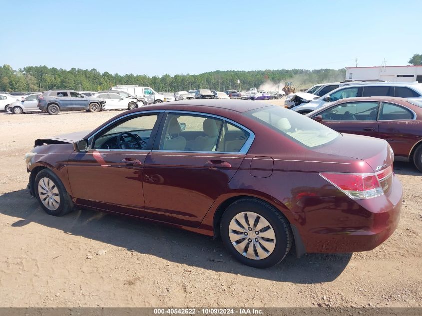 1HGCP2F3XBA039604 2011 Honda Accord Lx