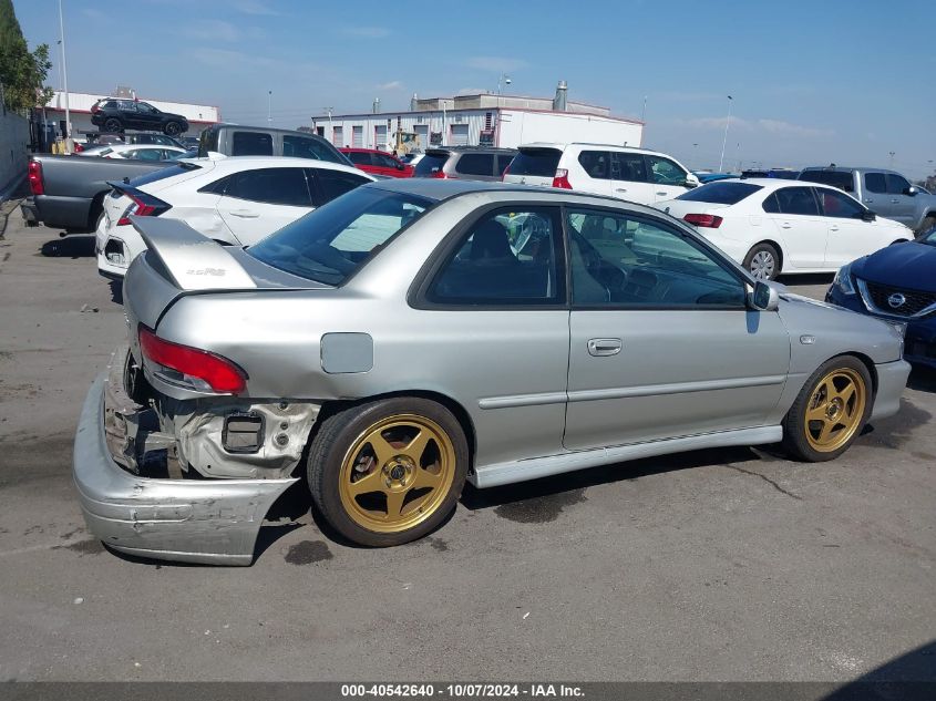 2001 Subaru Impreza 2.5Rs VIN: JF1GM67551G402196 Lot: 40542640