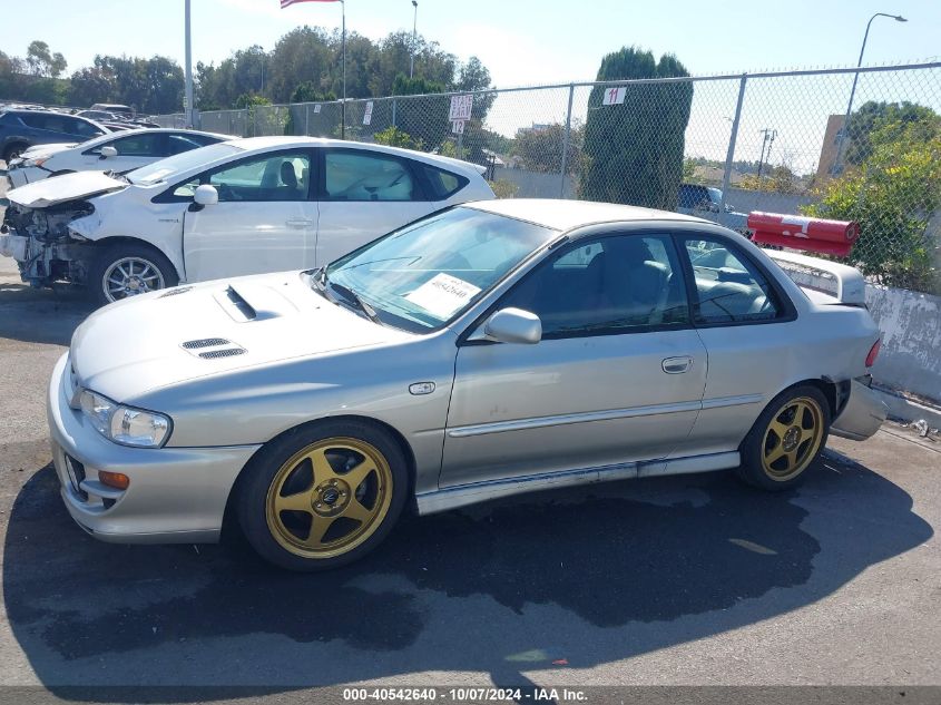 2001 Subaru Impreza 2.5Rs VIN: JF1GM67551G402196 Lot: 40542640