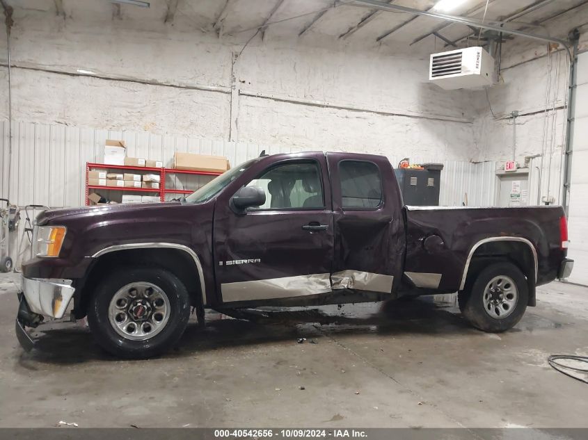 2008 GMC Sierra K1500 VIN: 2GTEK19J981134376 Lot: 40542656