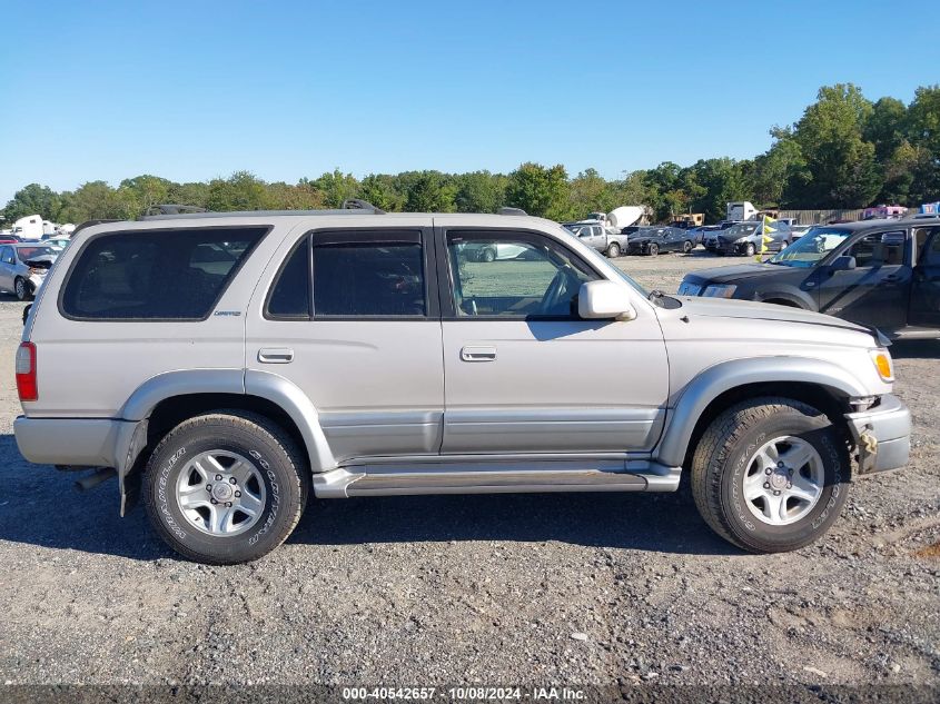 2000 Toyota 4Runner Limited V6 VIN: JT3HN87R7Y0268860 Lot: 40542657