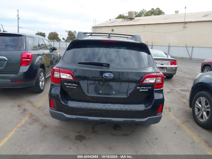 2016 Subaru Outback 2.5I Limited VIN: 4S4BSANCXG3355855 Lot: 40542665