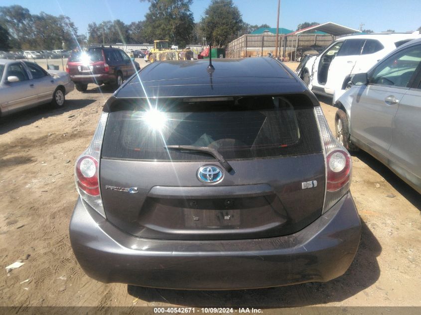 2012 Toyota Prius C Two VIN: JTDKDTB35C1522451 Lot: 40542671