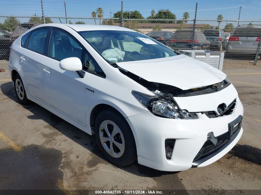 JTDKN3DU9E1834410 2014 Toyota Prius Two