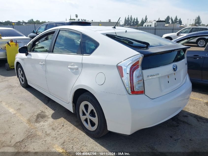 JTDKN3DU9E1834410 2014 Toyota Prius Two