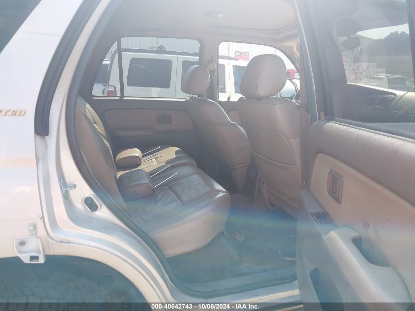 JT3HN87R4W0140511 1998 Toyota 4Runner Sr5 V6 Limited