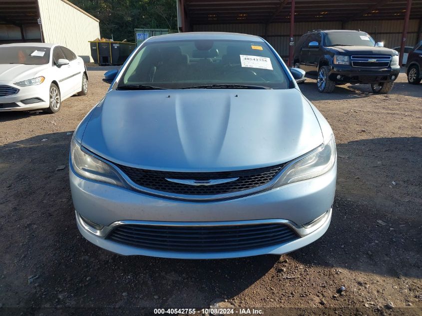 2015 Chrysler 200 Limited VIN: 1C3CCCAB4FN617424 Lot: 40542755