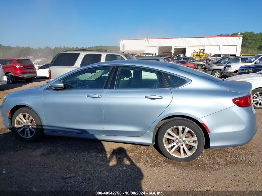 2015 Chrysler 200 Limited VIN: 1C3CCCAB4FN617424 Lot: 40542755