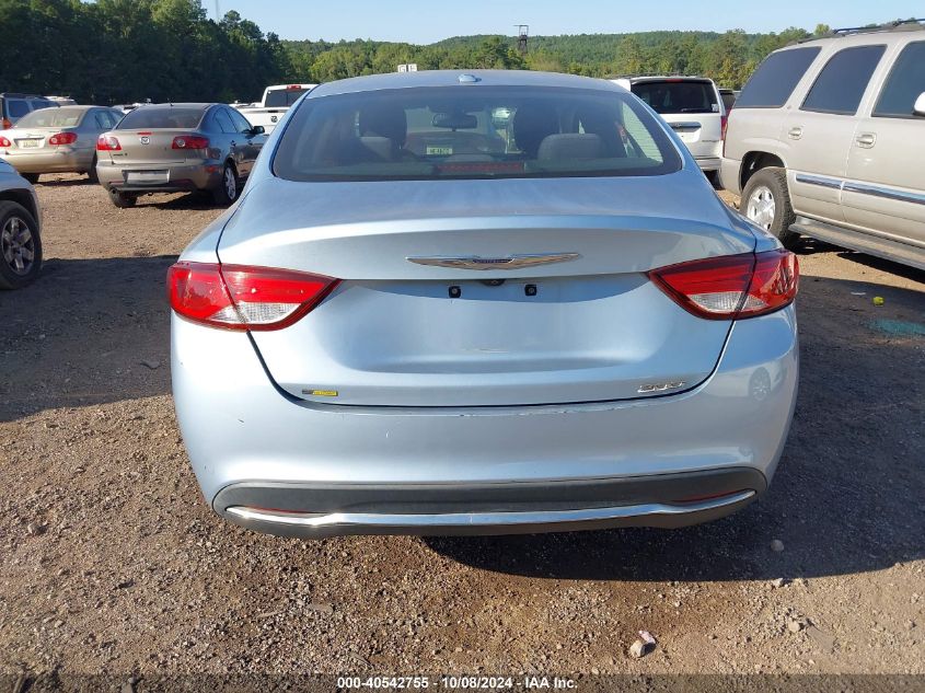 2015 Chrysler 200 Limited VIN: 1C3CCCAB4FN617424 Lot: 40542755