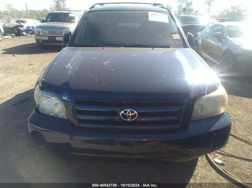 JTEEP21A360153559 2006 Toyota Highlander V6