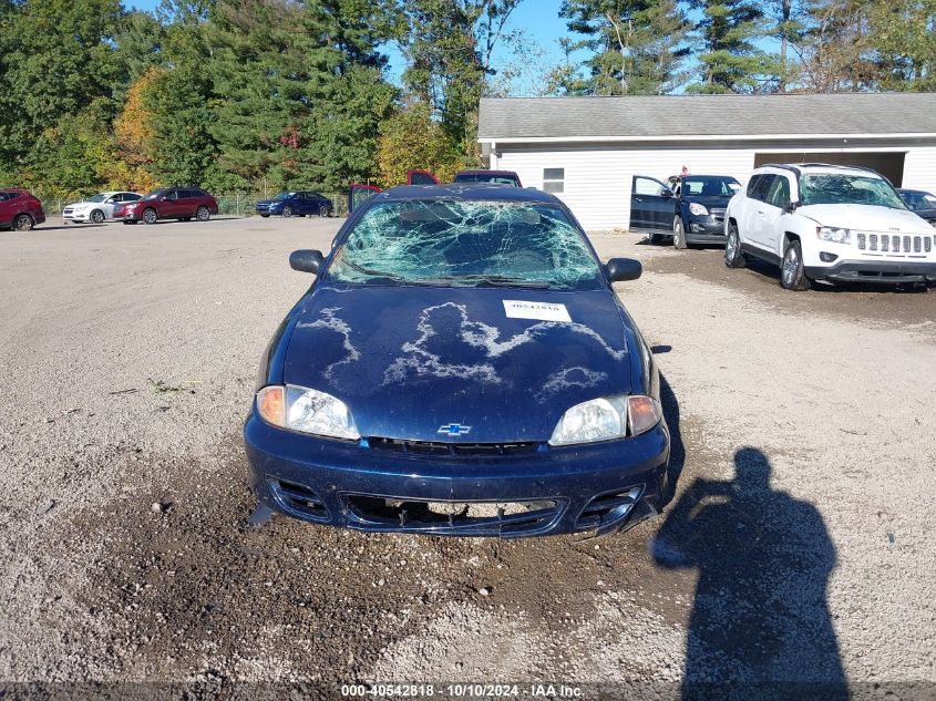 2002 Chevrolet Cavalier VIN: 1G1JC124627218111 Lot: 40542818