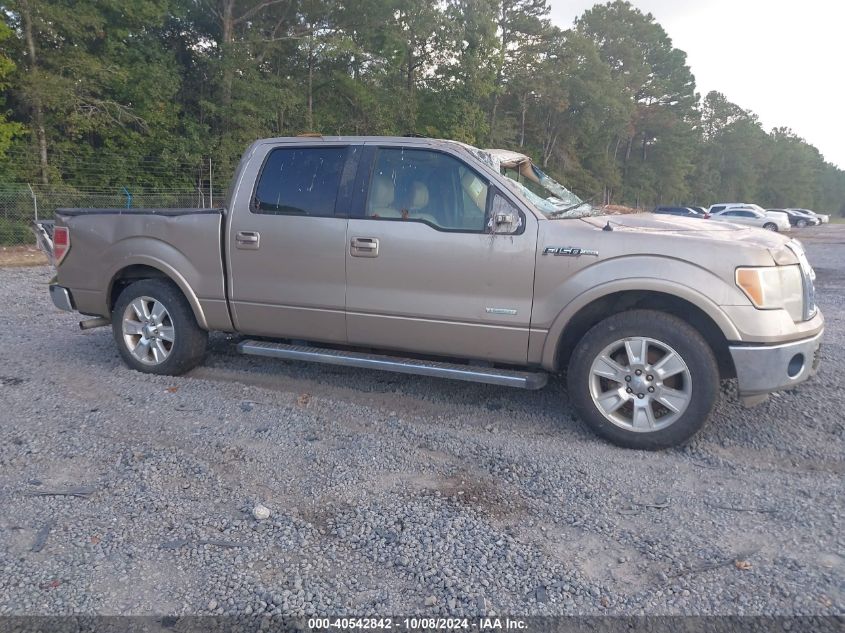 1FTFW1CT7BFB72899 2011 Ford F-150 Lariat