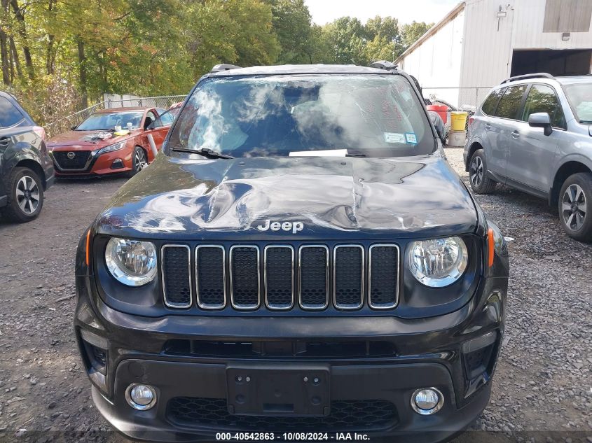 2019 Jeep Renegade Latitude Fwd VIN: ZACNJABBXKPK76364 Lot: 40542863