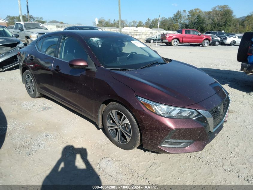 2022 NISSAN SENTRA  (VIN: 3N1AB8CVXNY262886)