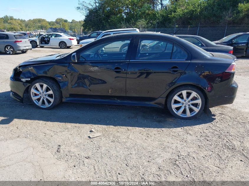 2014 Mitsubishi Lancer Ralliart VIN: JA32V6FV1EU011555 Lot: 40542906