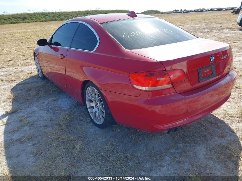 2007 BMW 328I VIN: WBAWB33557PV73102 Lot: 40542933