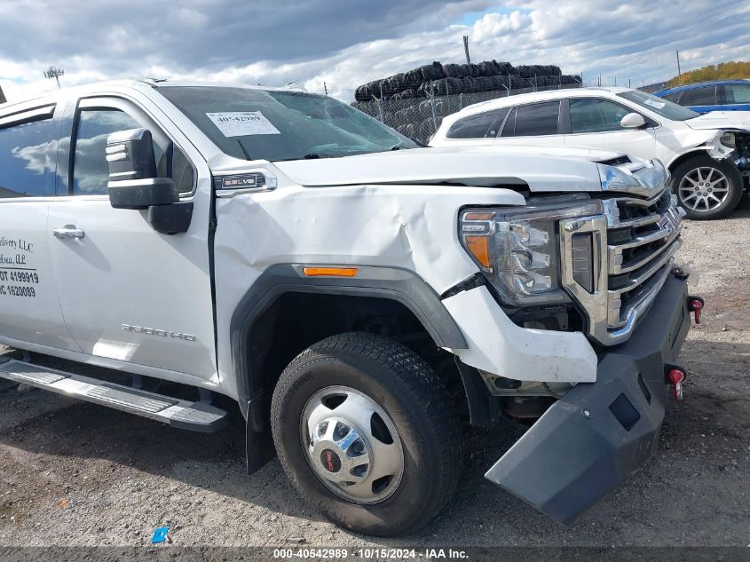 2021 GMC Sierra 3500Hd 4Wd Long Bed Slt VIN: 1GT49UE79MF203377 Lot: 40542989