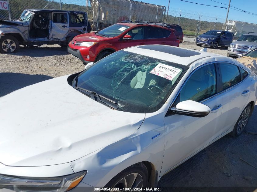 2019 Honda Insight Touring VIN: 19XZE4F9XKE034642 Lot: 40542993