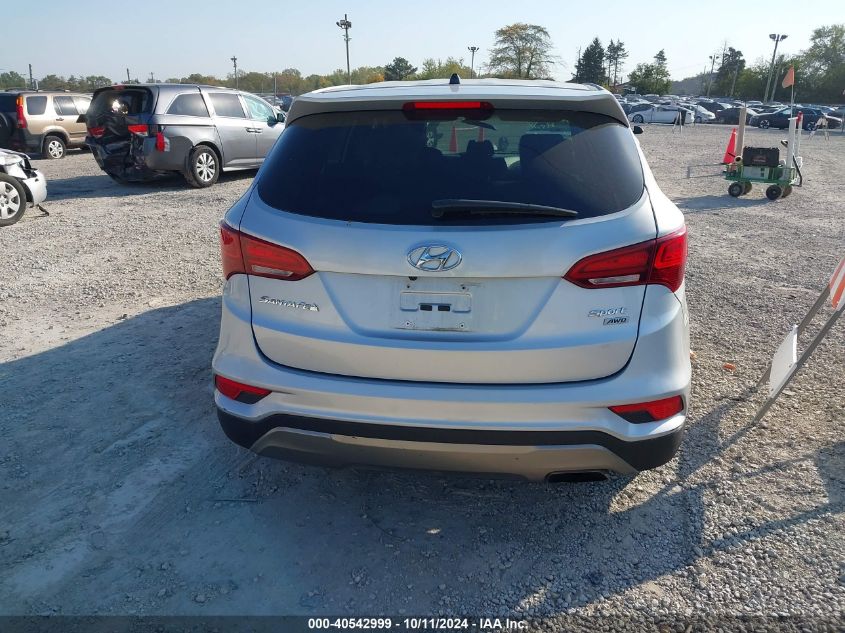 2018 Hyundai Santa Fe Sport 2.4L VIN: 5XYZTDLB5JG551796 Lot: 40542999