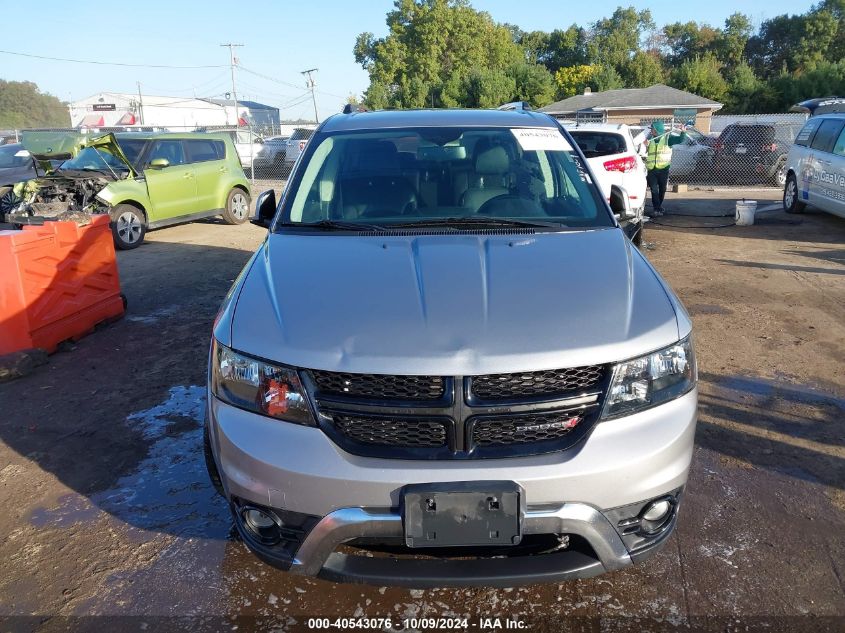 2018 Dodge Journey Crossroad Awd VIN: 3C4PDDGG8JT261104 Lot: 40543076