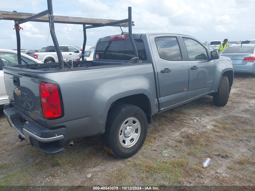 VIN 1GCGSBEA5L1240830 2020 CHEVROLET COLORADO 2WD  SHORT BOX WT