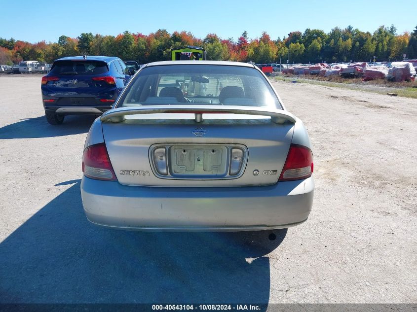 2002 Nissan Sentra Gxe VIN: 3N1CB51D02L664457 Lot: 40543104