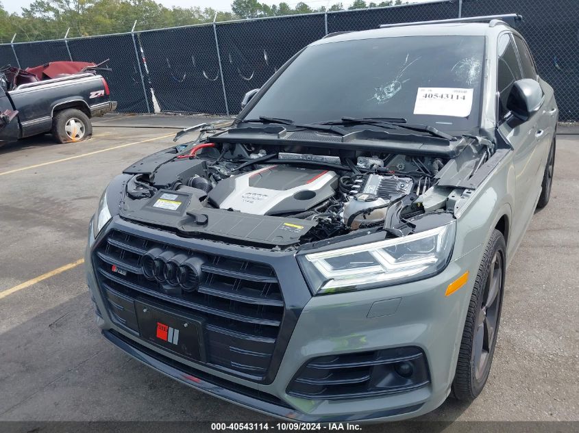 2019 Audi Sq5 3.0T Premium VIN: WA1C4AFY3K2001777 Lot: 40543114