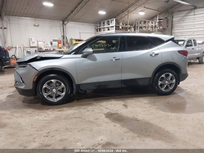 2023 Chevrolet Blazer 2Lt VIN: 3GNKBCR43PS226277 Lot: 40543131