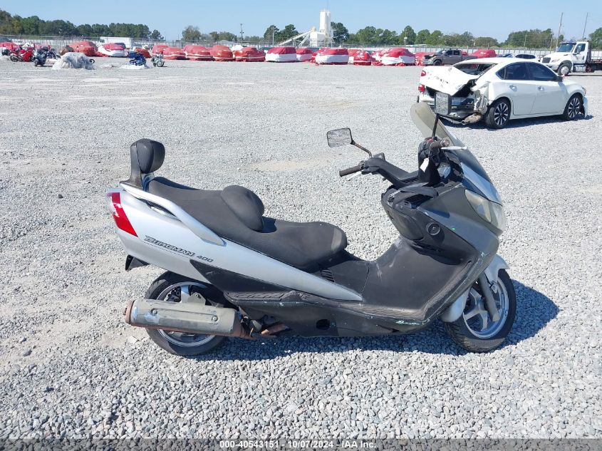 2005 Suzuki An400 K3 VIN: JS1CK43A452100918 Lot: 40543151